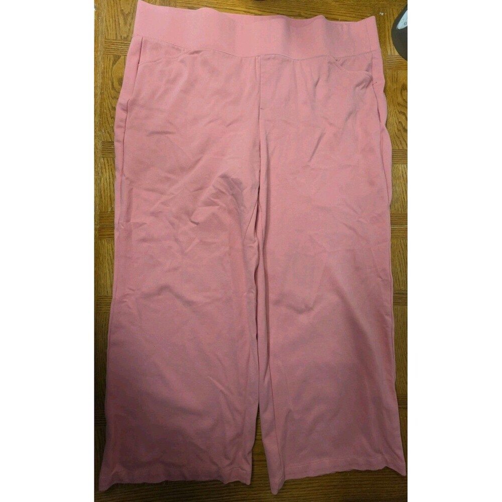 Torrid Studio Peach 🍑 Pull-On Wide Leg Pocket Pixie Size 3R
